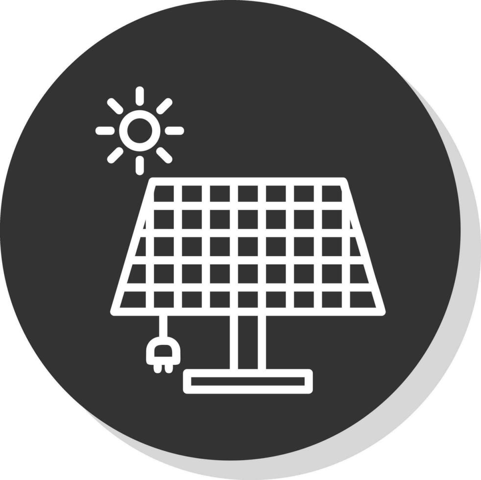 diseño de icono de vector de energía solar