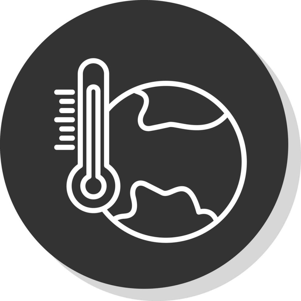 Global warming Vector Icon Design