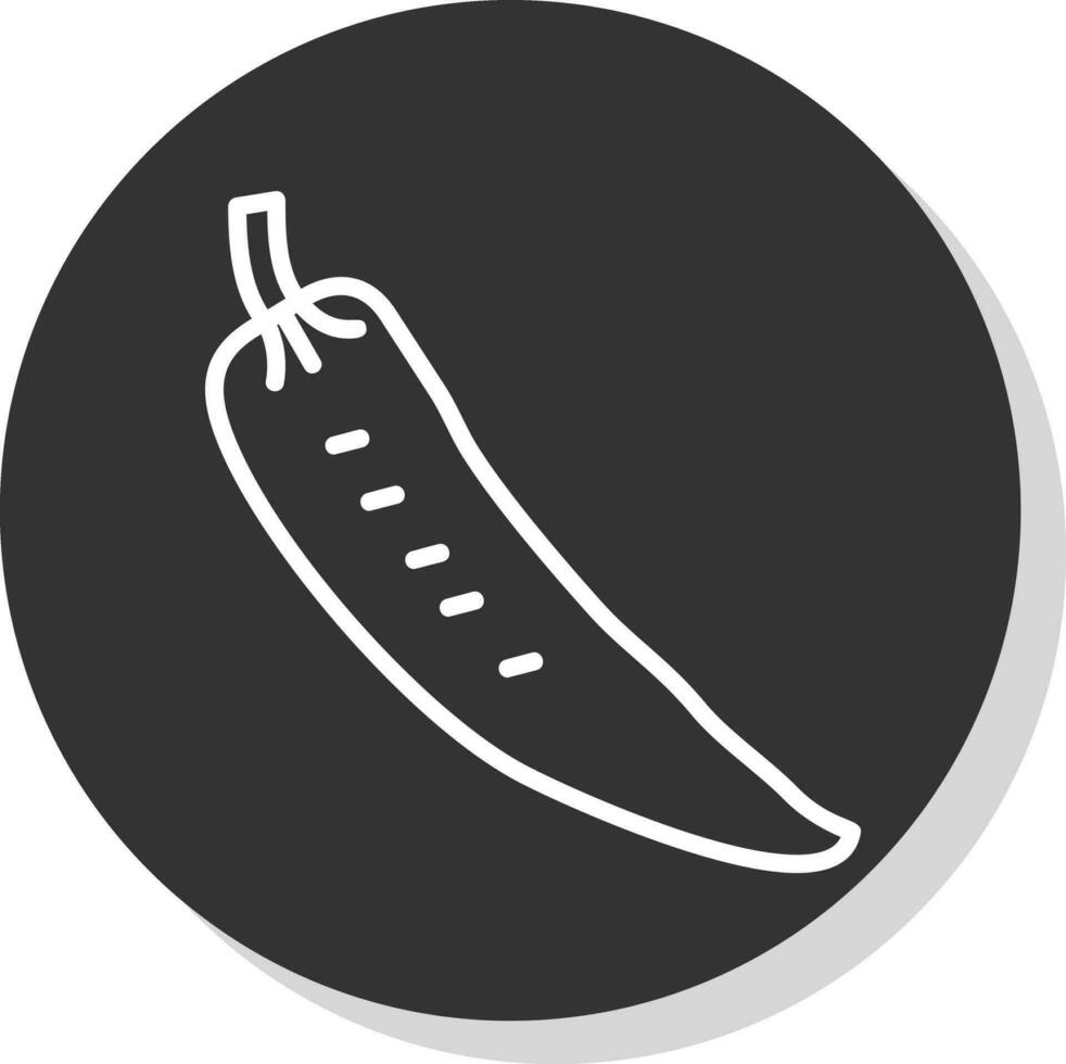 Chilli Vector Icon Design