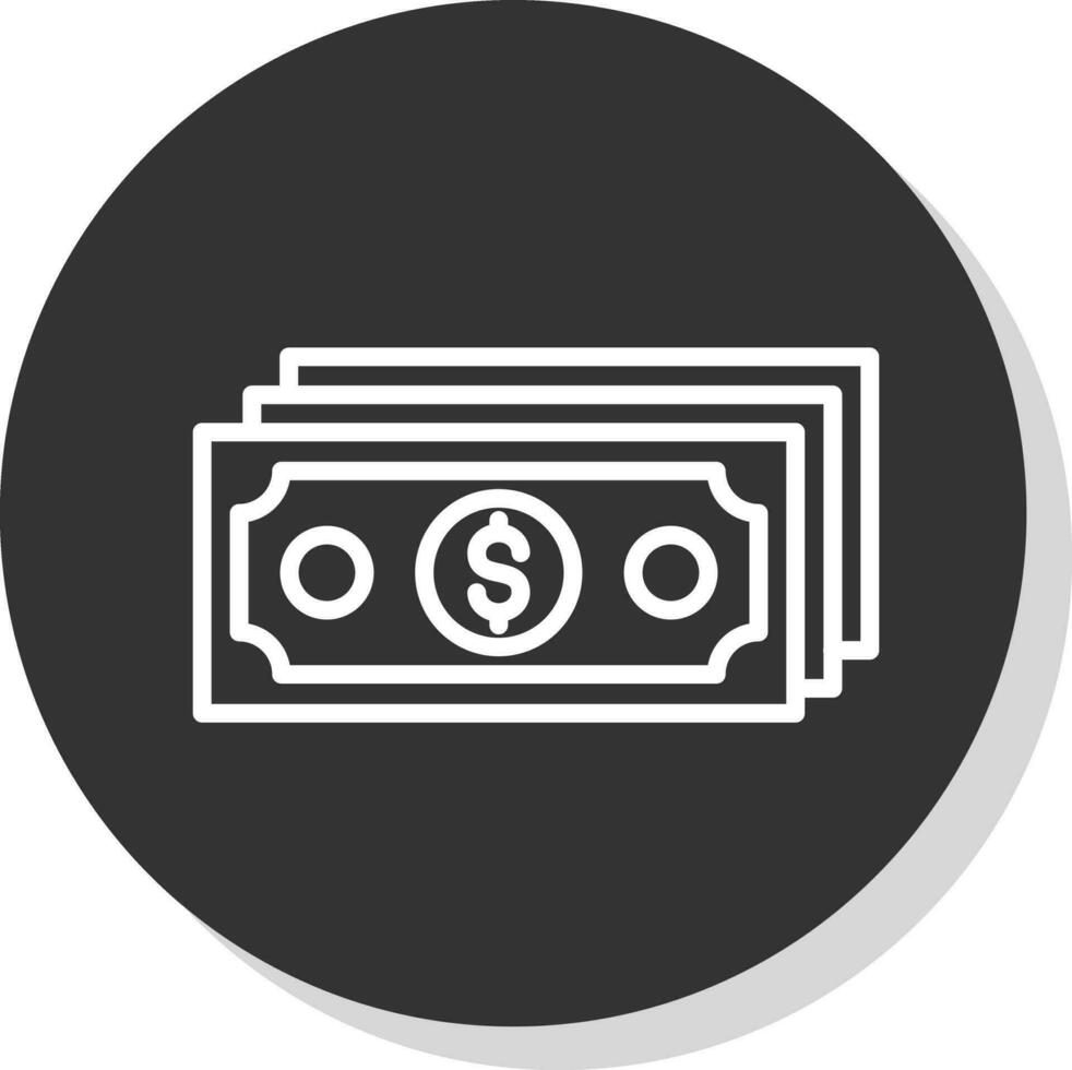 diseño de icono de vector de dólar