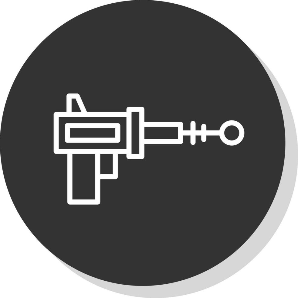 Blaster Vector Icon Design
