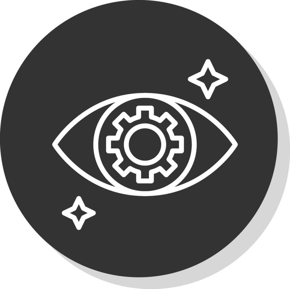 diseño de icono de vector de ojo