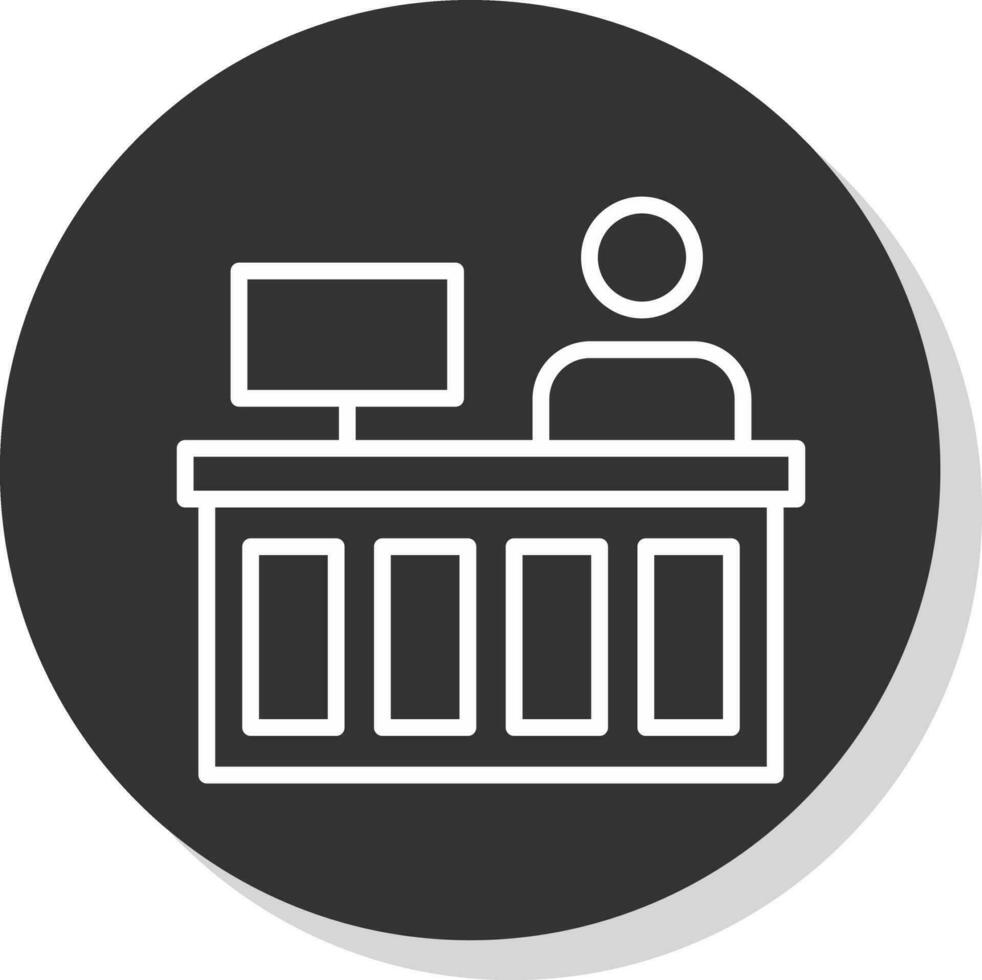 Reception Vector Icon Design