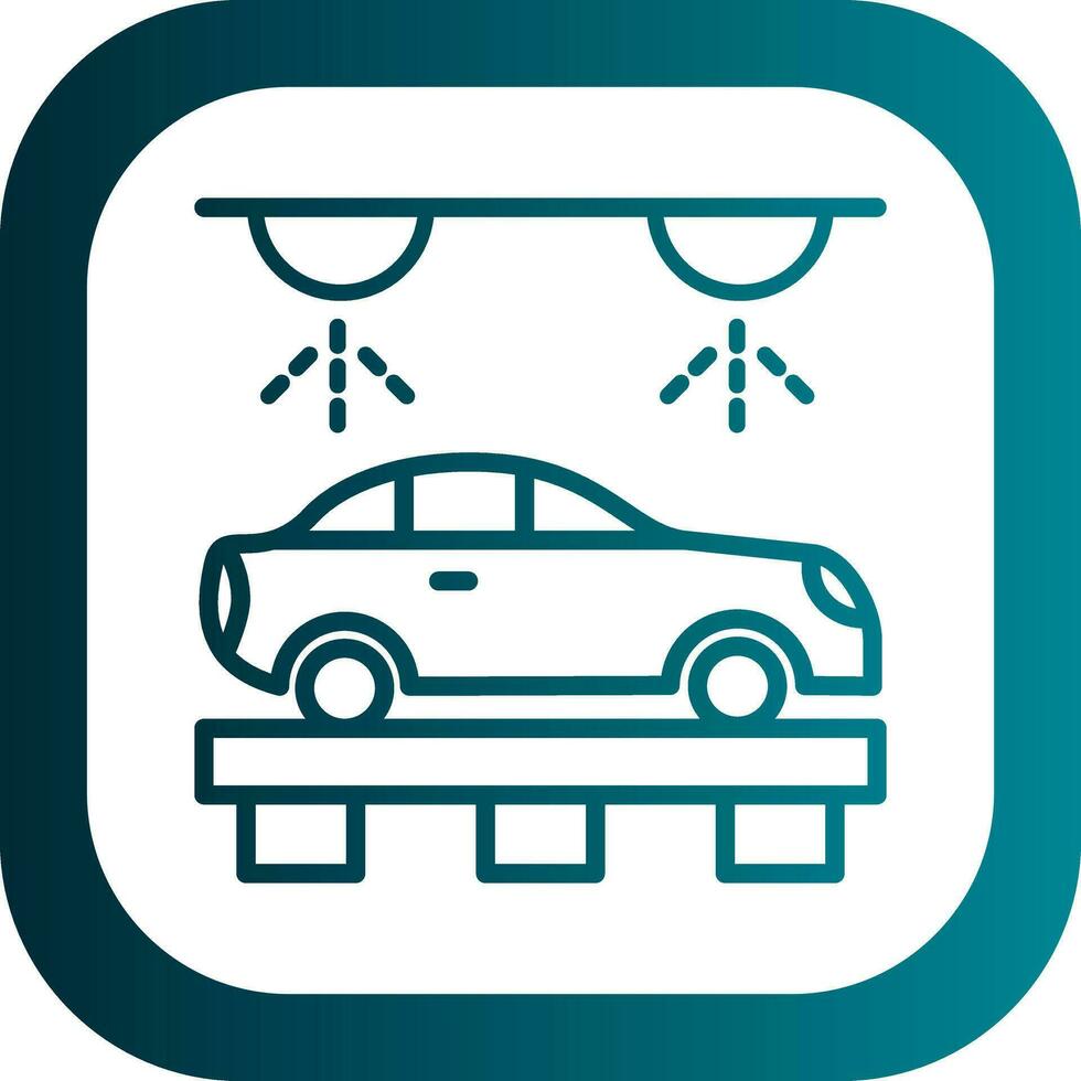 Car wash Vector Icon Design