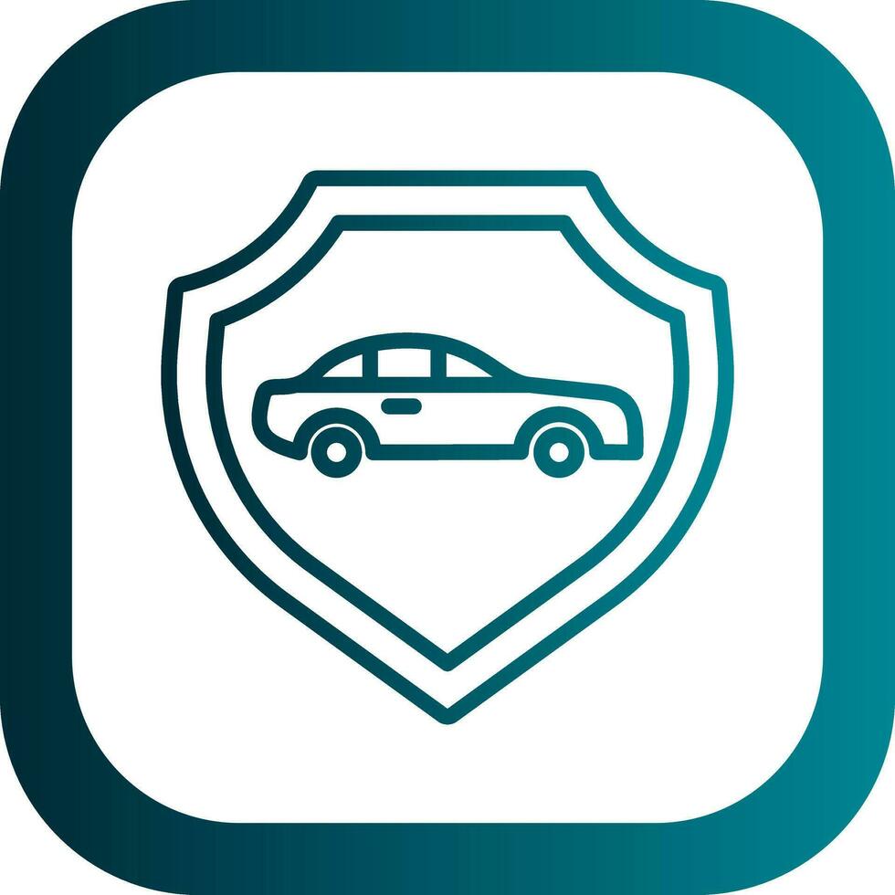 Car insurance Vector Icon Design