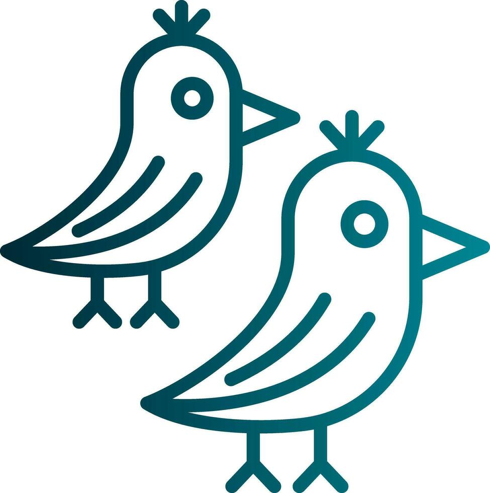 Birds Vector Icon Design