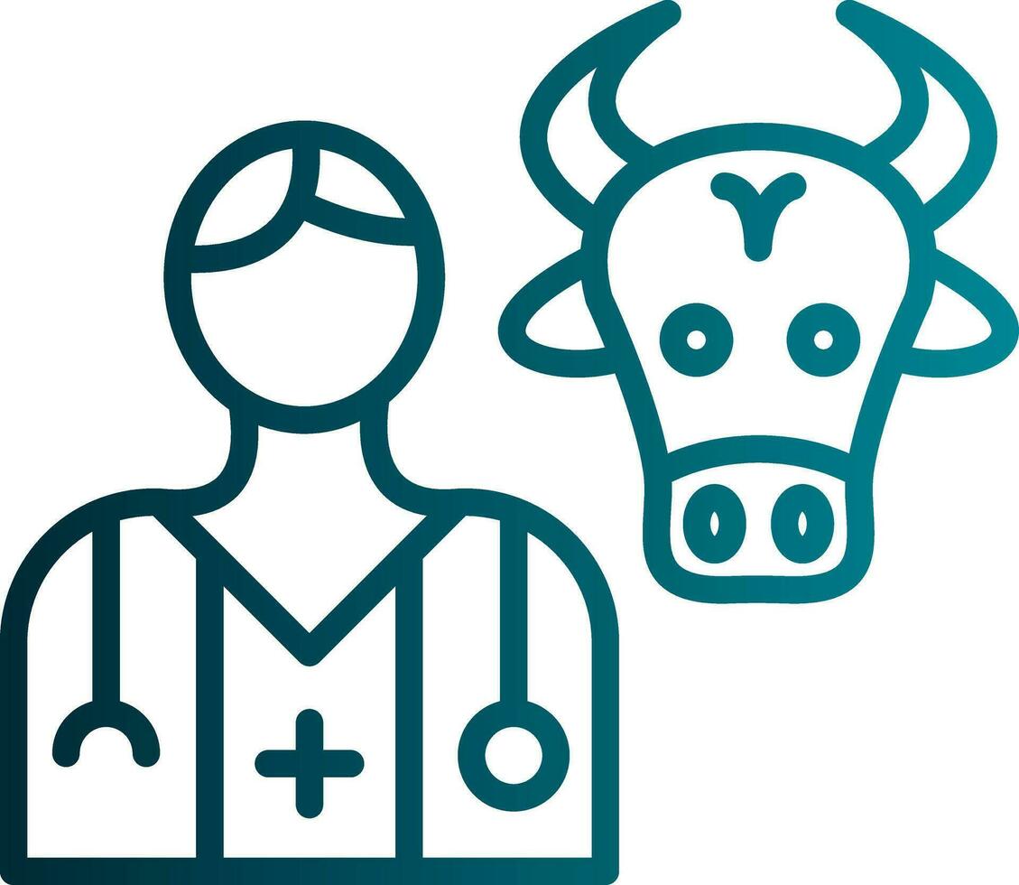 Veterinarian Vector Icon Design
