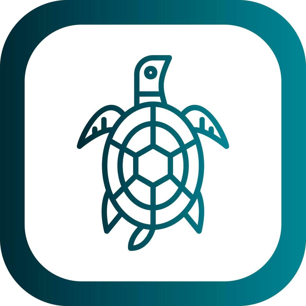 Turtle Vector Icon Design