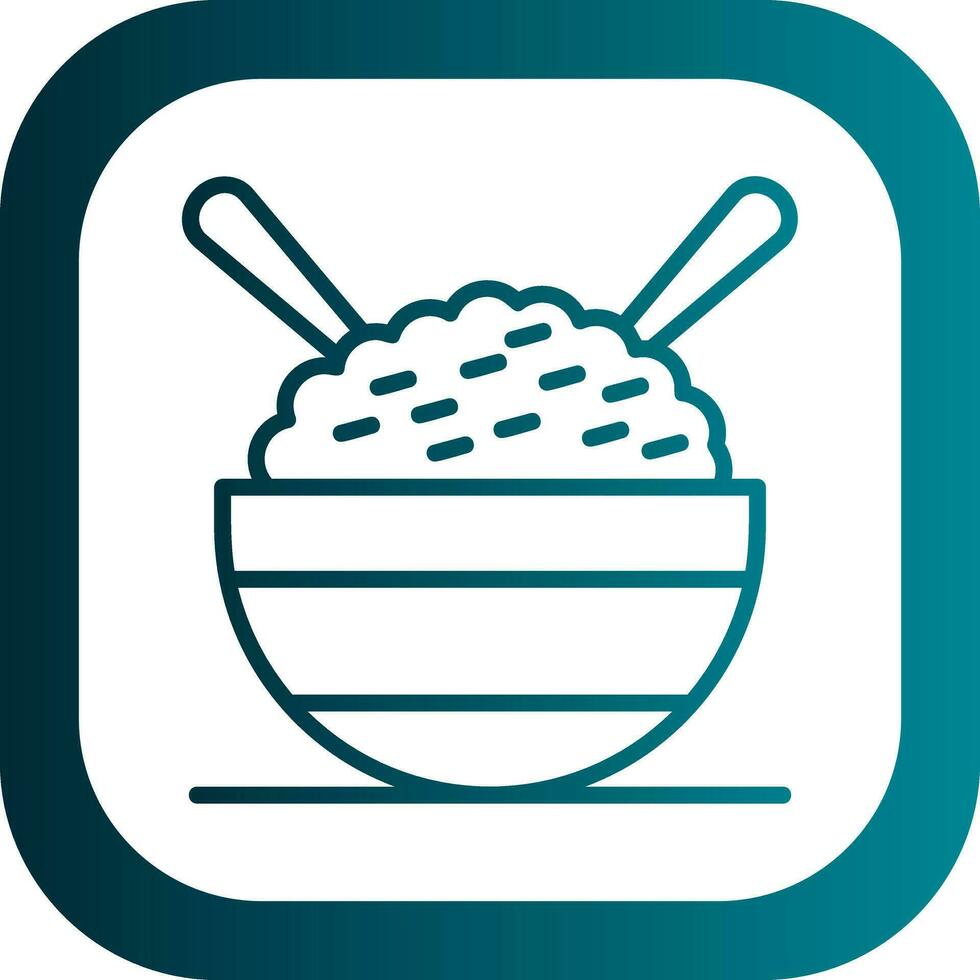 Aromatic rice Vector Icon Design