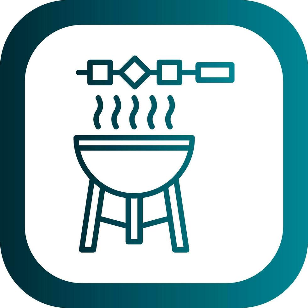Barbecue Vector Icon Design