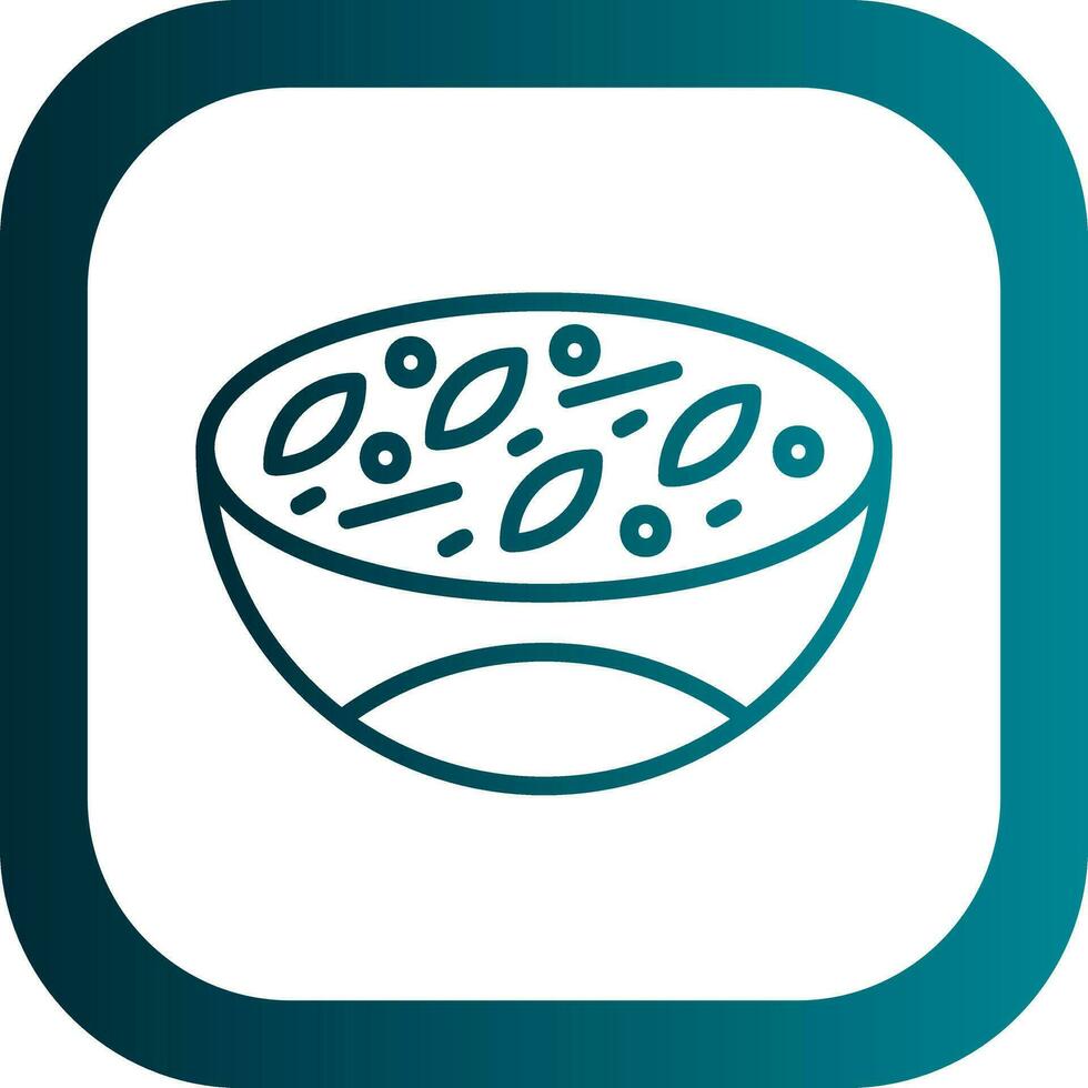 Green curry Vector Icon Design