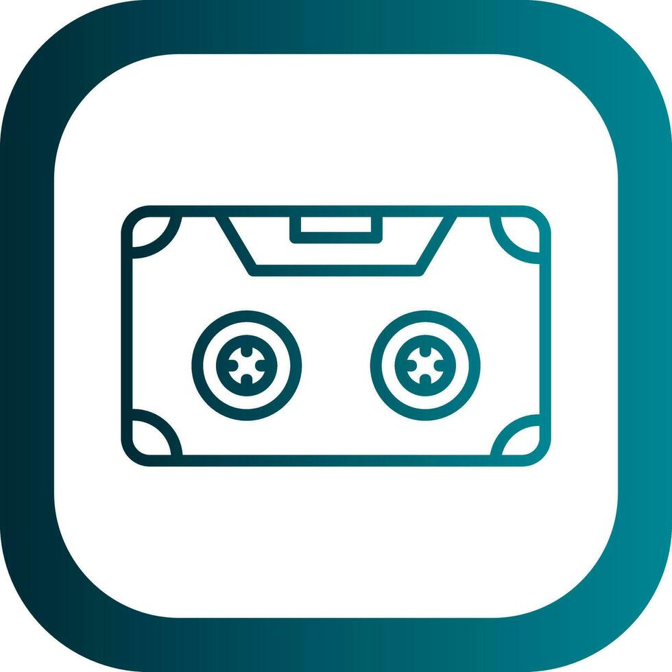 Cassette Vector Icon Design