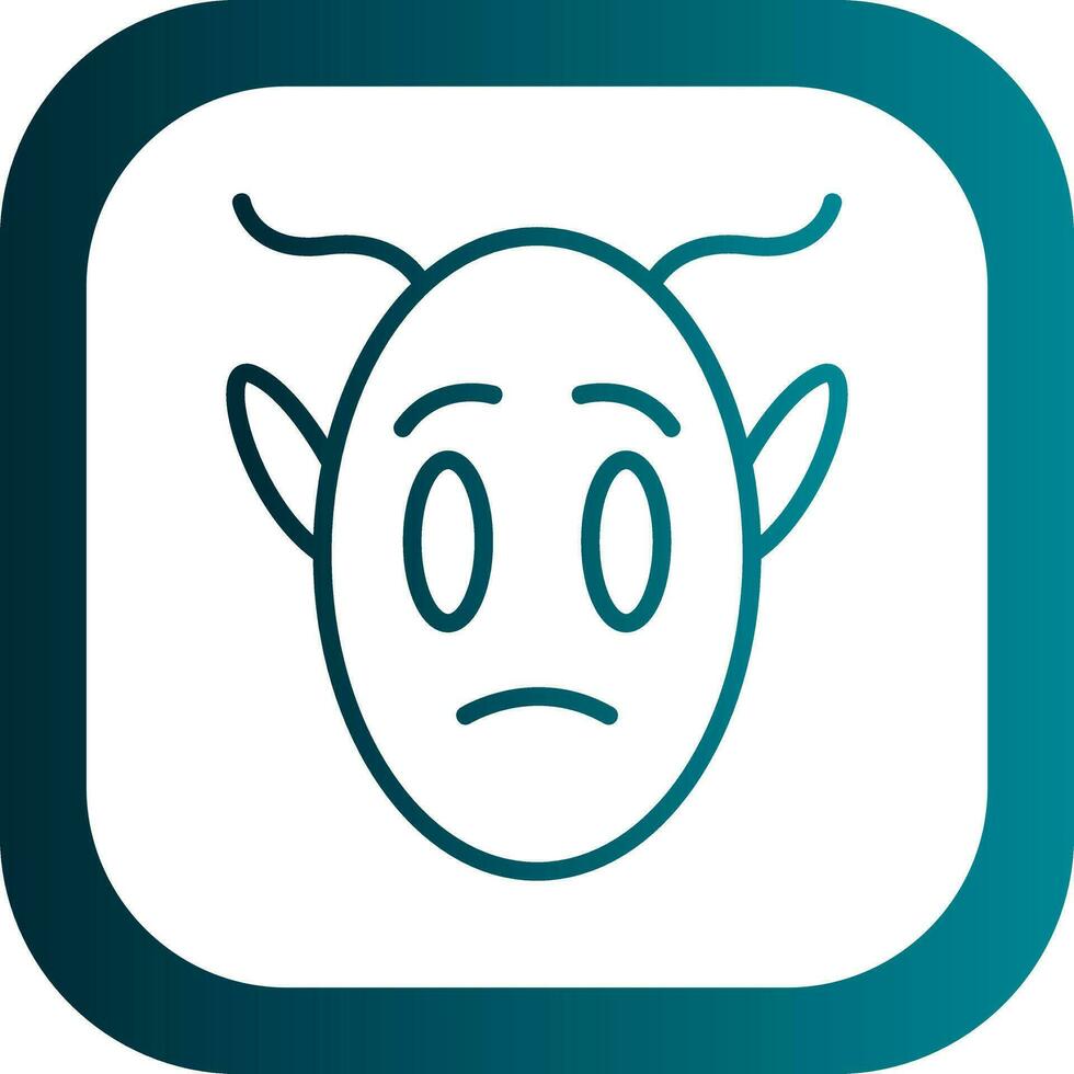 Martian Vector Icon Design