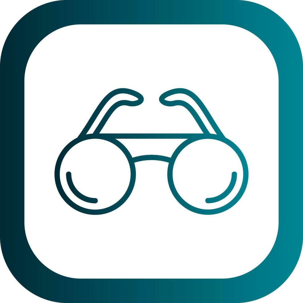 Glasses Vector Icon Design