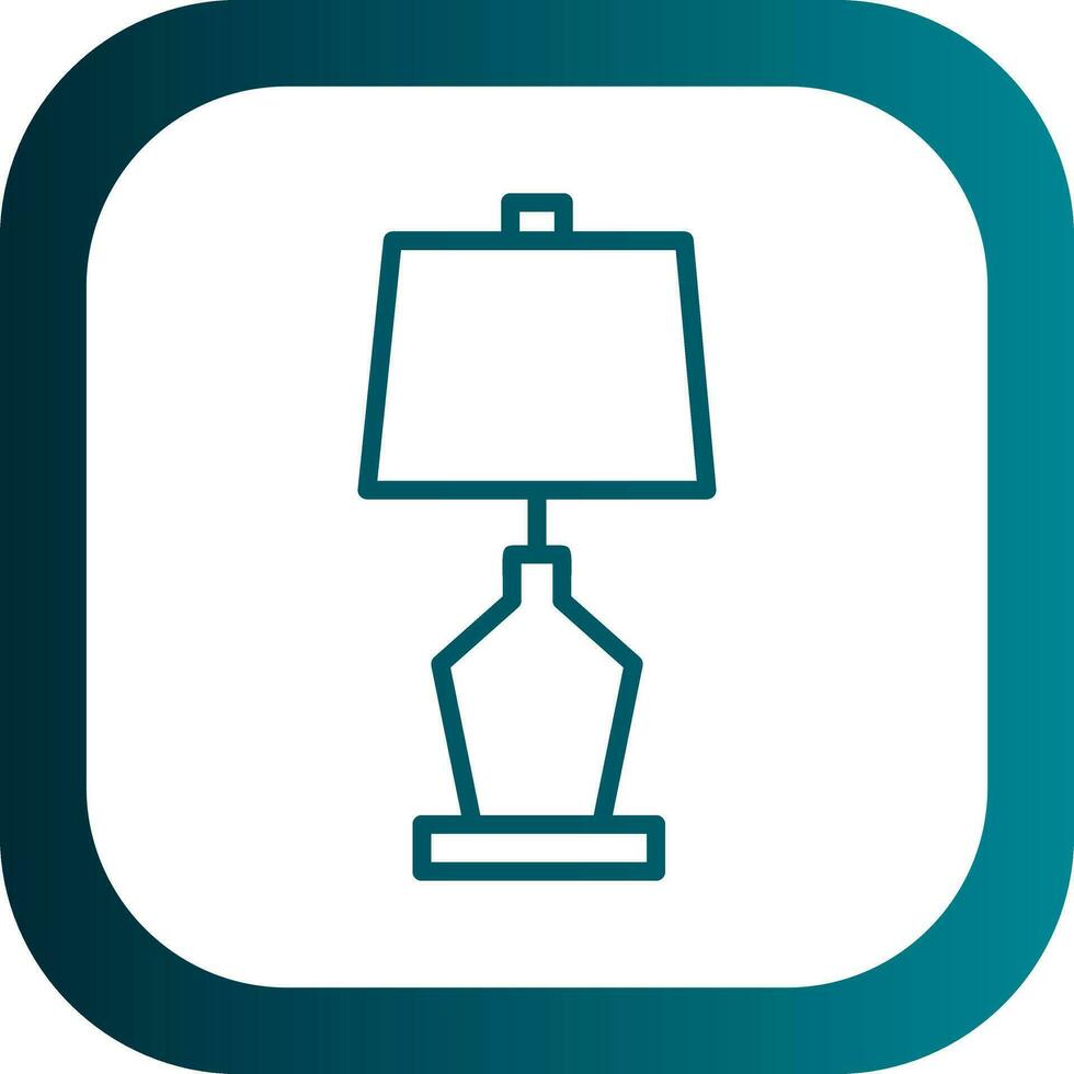 Lamp Vector Icon Design