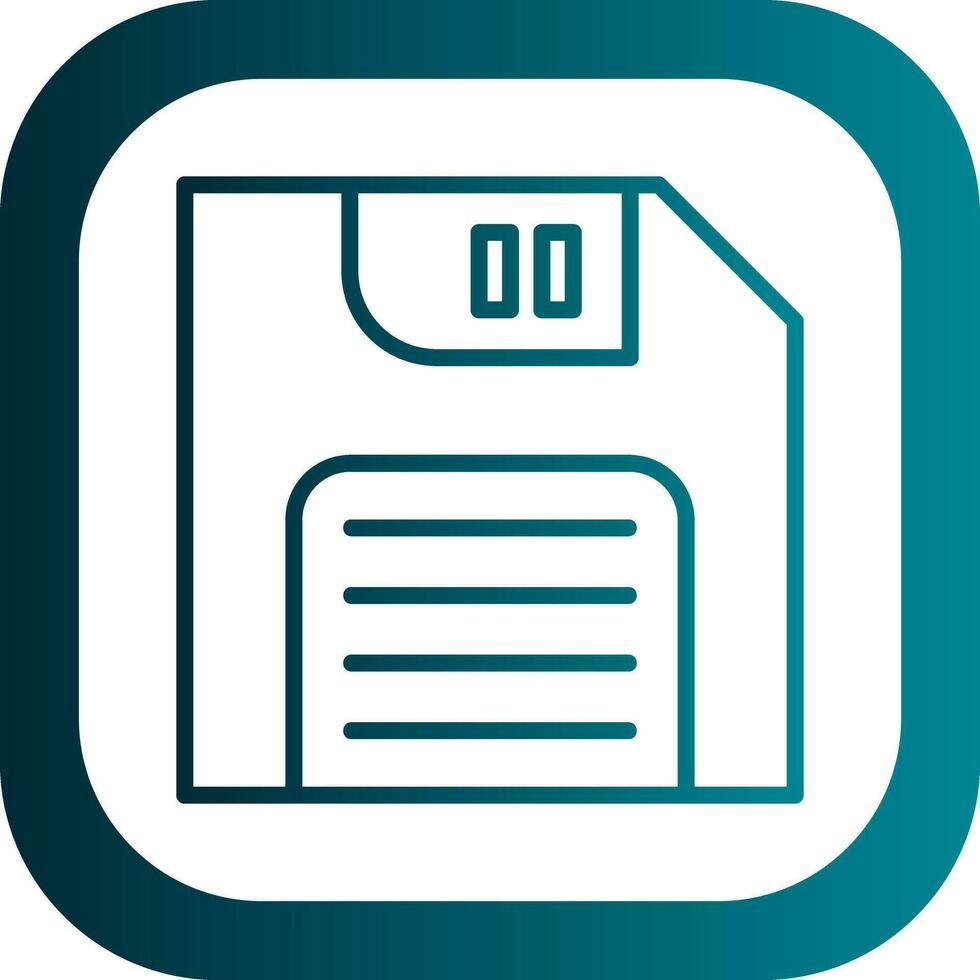 Diskette Vector Icon Design