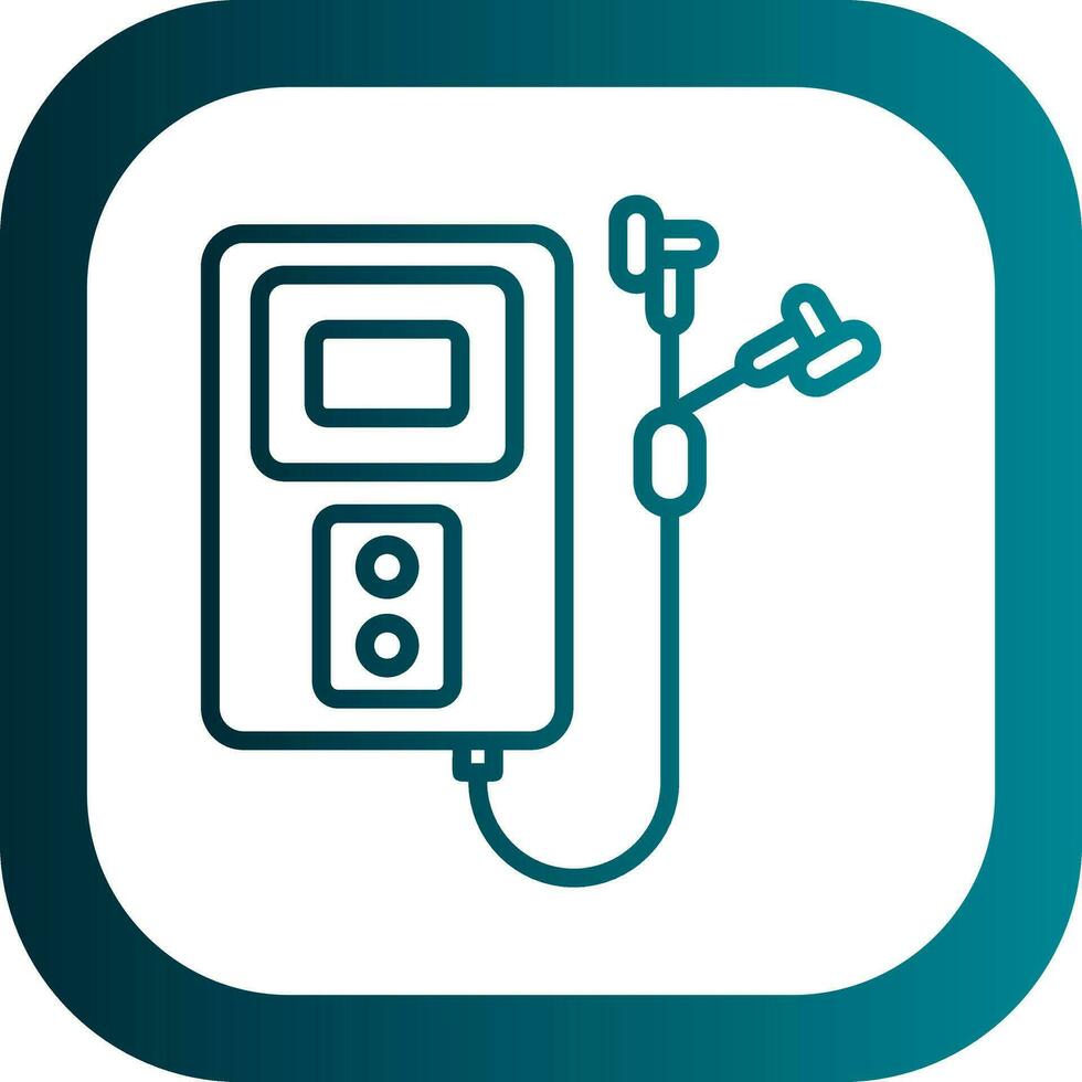 Walkman Vector Icon Design