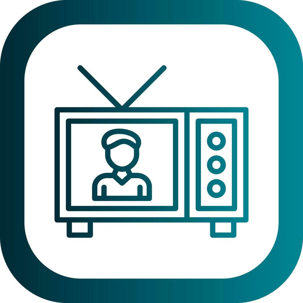 Tv show Vector Icon Design