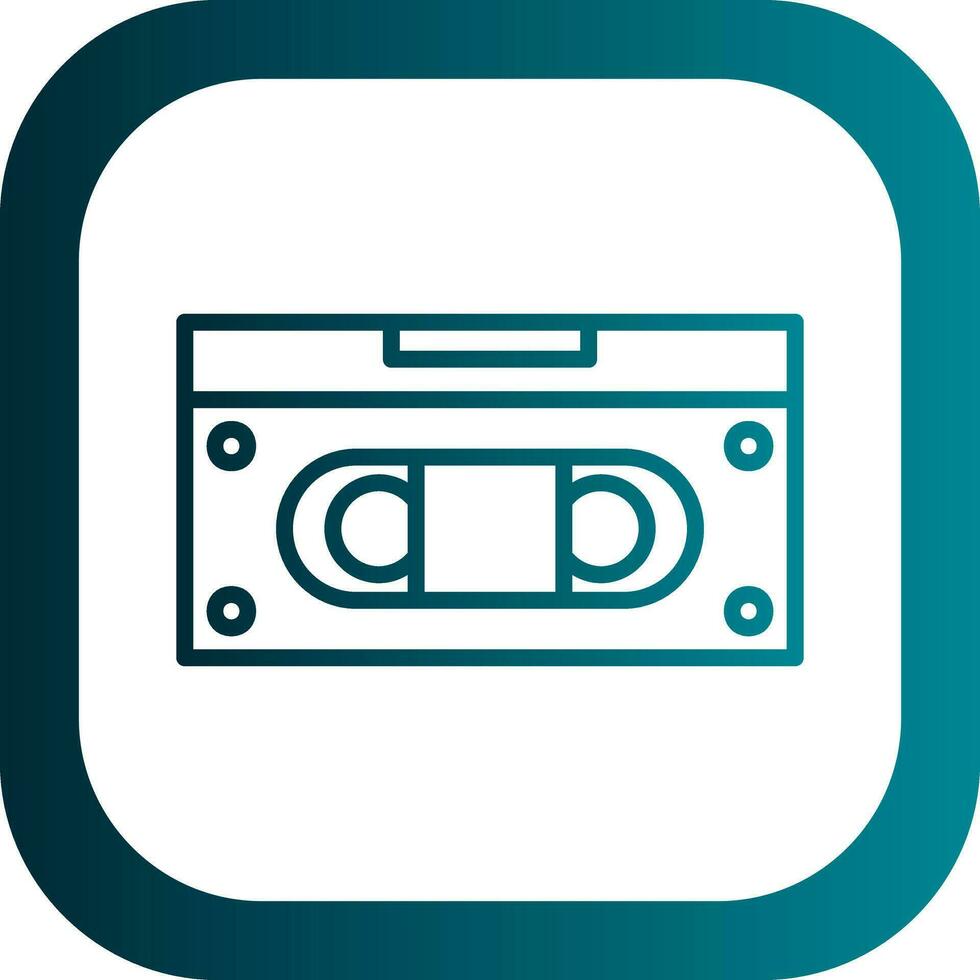 VHS Vector Icon Design