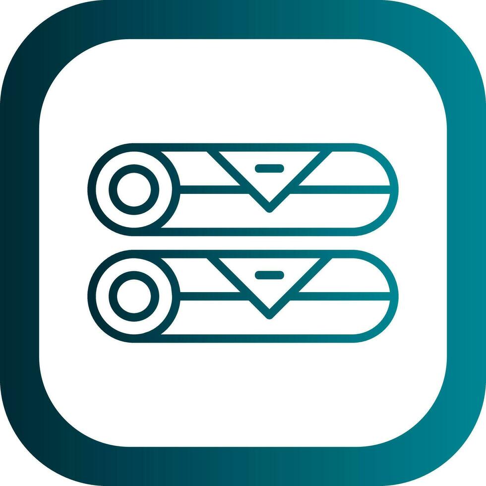 Spring roll Vector Icon Design