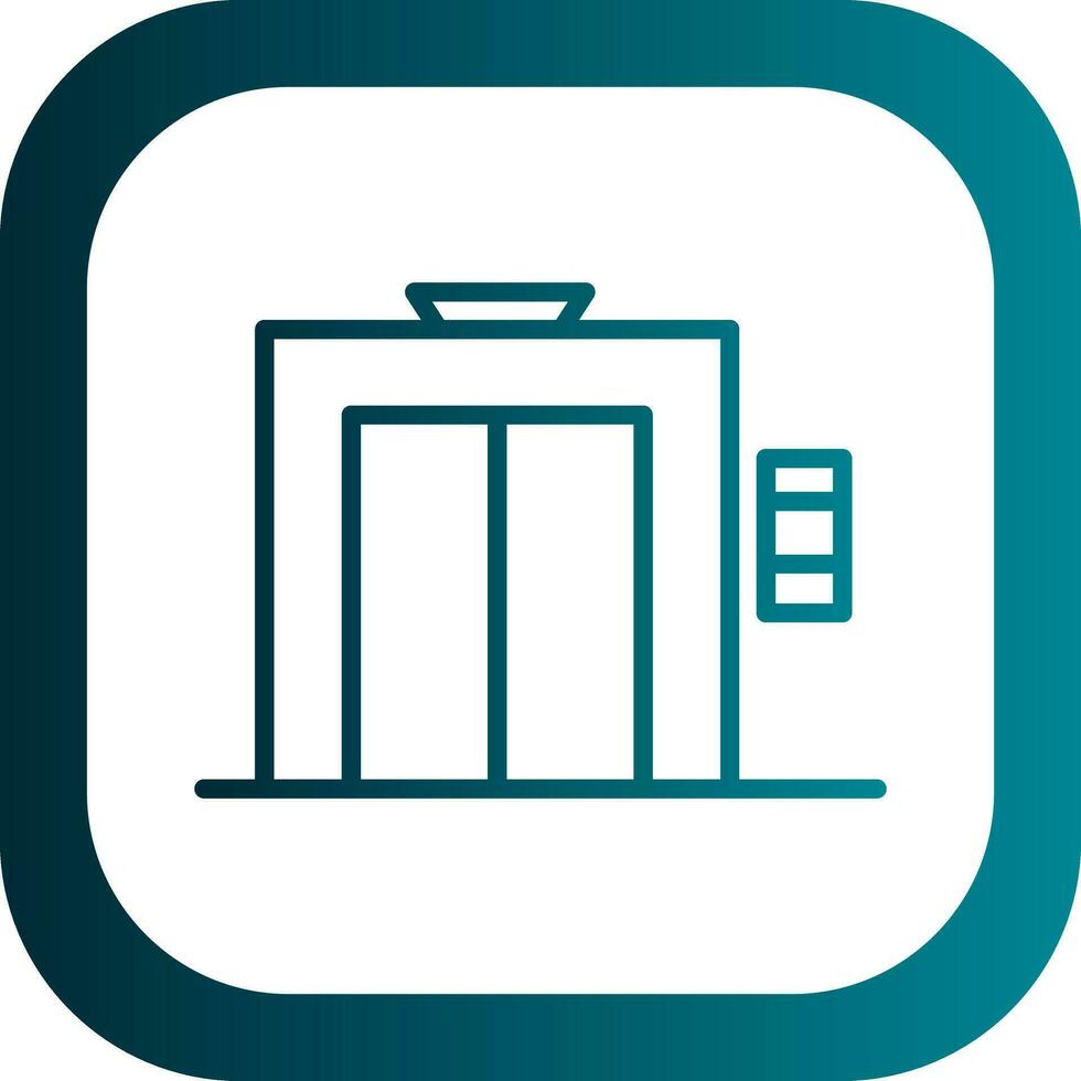 Lift Vector Icon Design