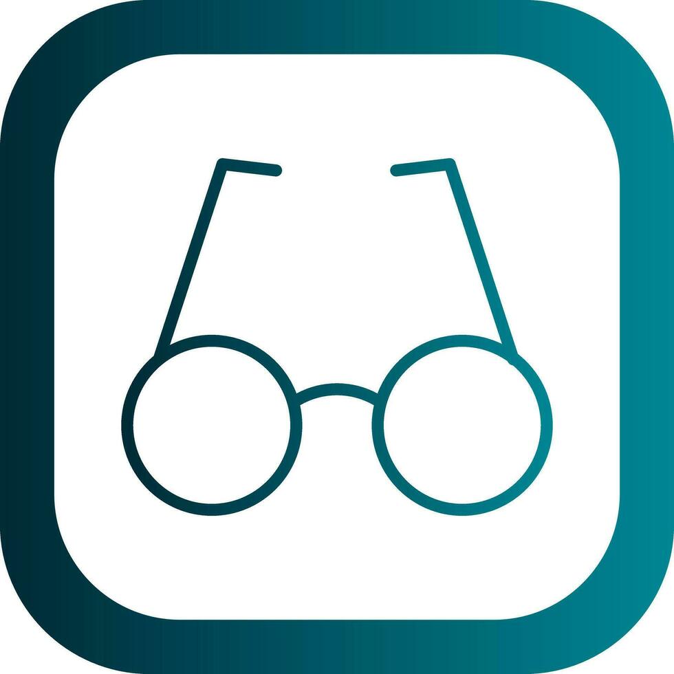 Glasses Vector Icon Design