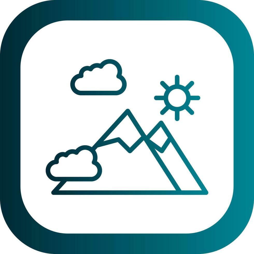 Avalanche Vector Icon Design