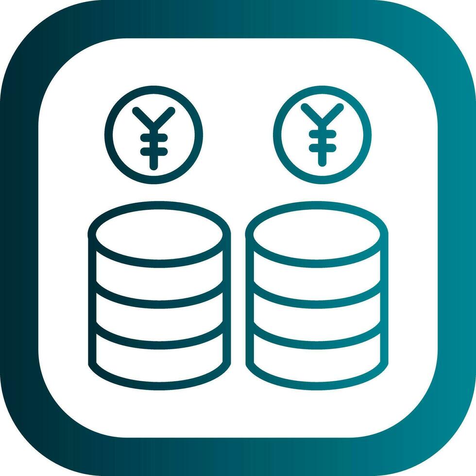 Yen Vector Icon Design