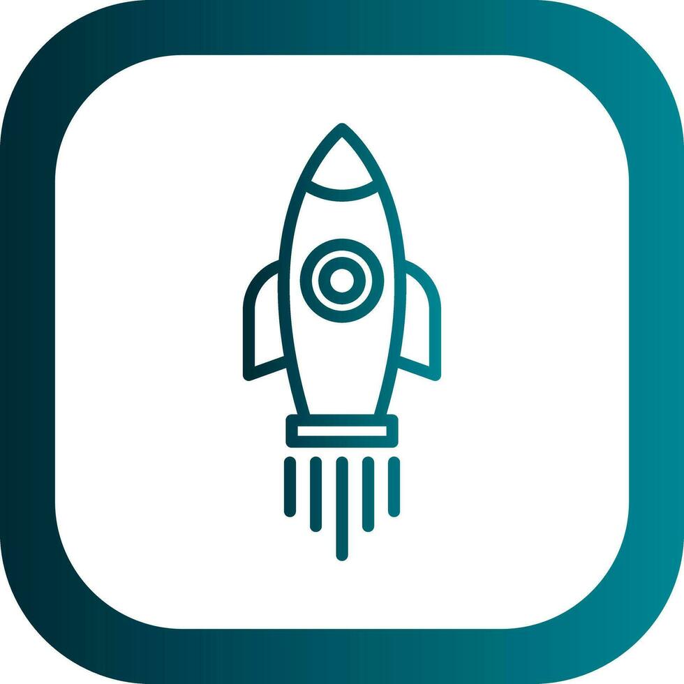 Rocket Vector Icon Design
