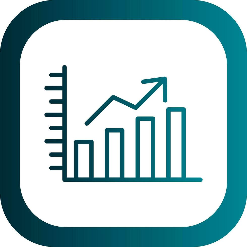 Graph Vector Icon Design