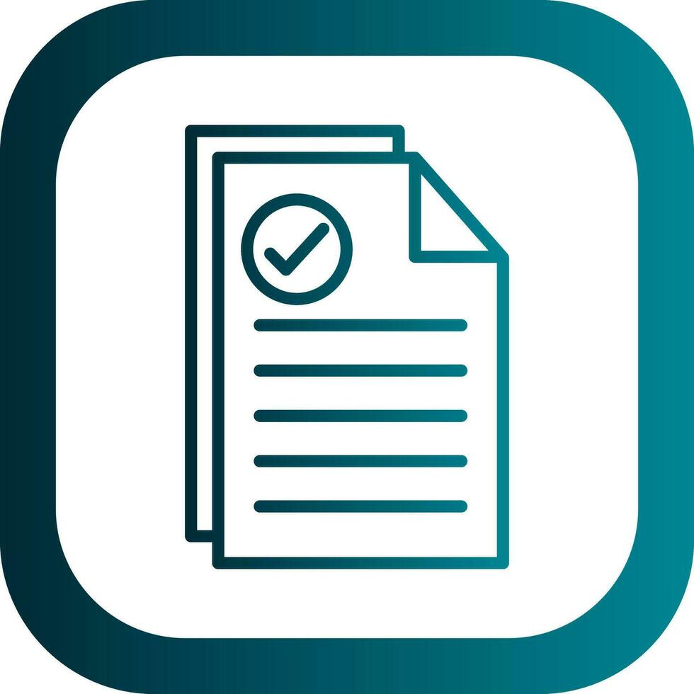 Document Vector Icon Design