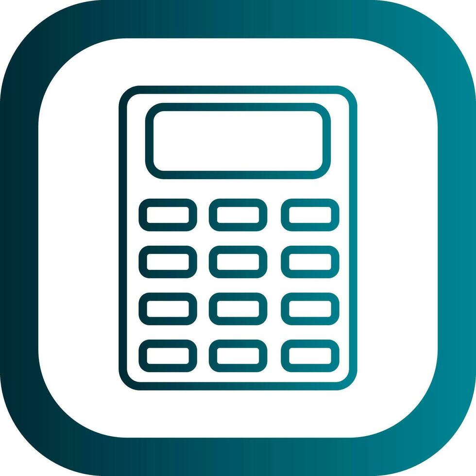 Calculator Vector Icon Design