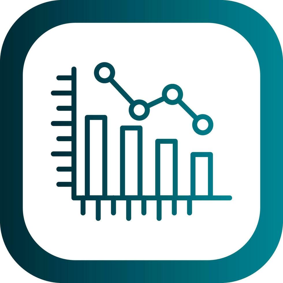 Graph Vector Icon Design