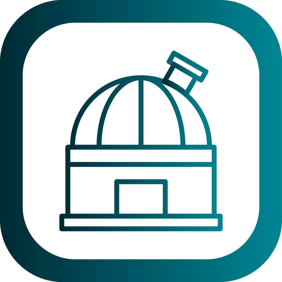 Observatory Vector Icon Design
