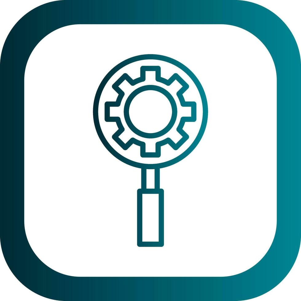 Magnifying glass Vector Icon Design