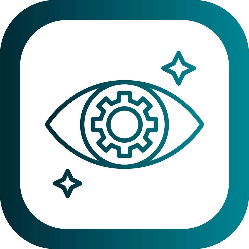 diseño de icono de vector de ojo