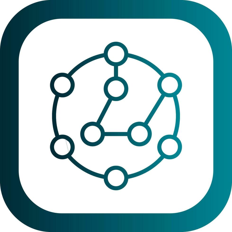 Nanotechnology Vector Icon Design
