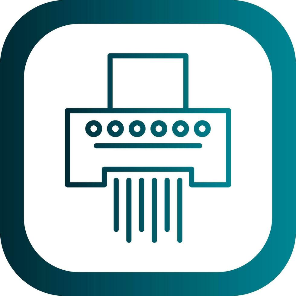 Shredder Vector Icon Design