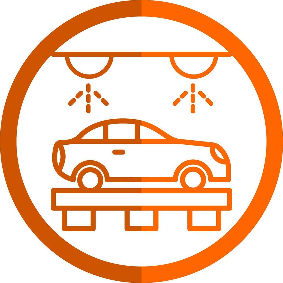 Car wash Vector Icon Design