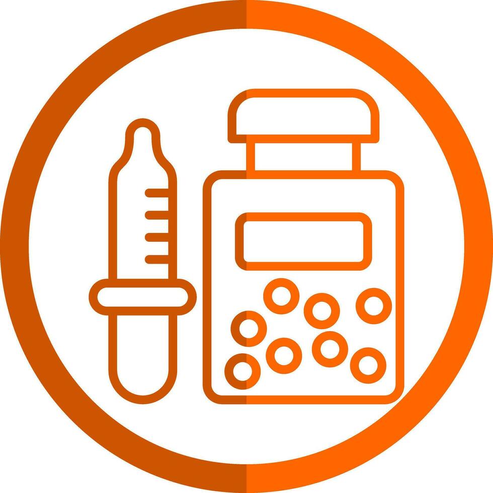Solvent Vector Icon Design