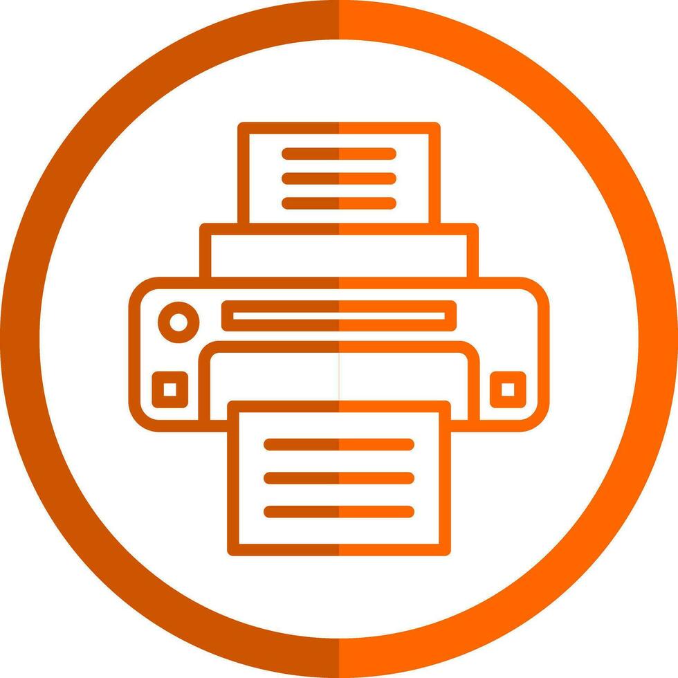 Print Vector Icon Design