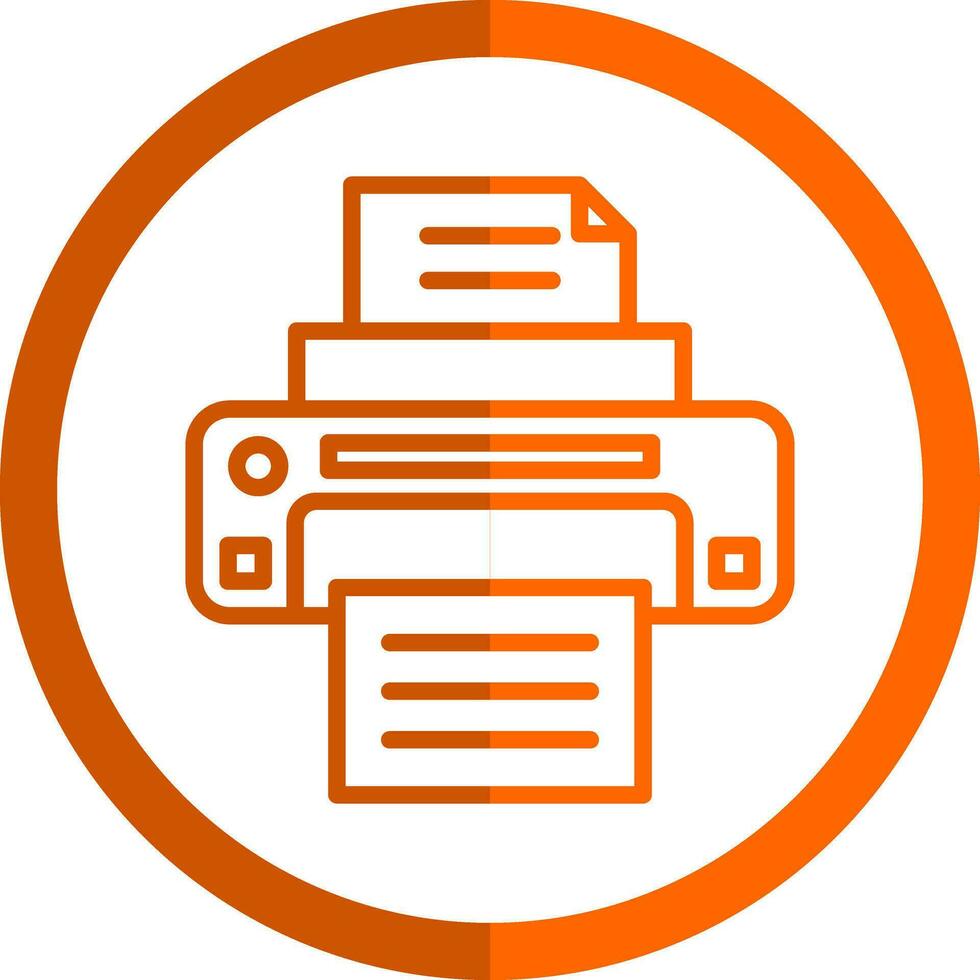 Print Vector Icon Design