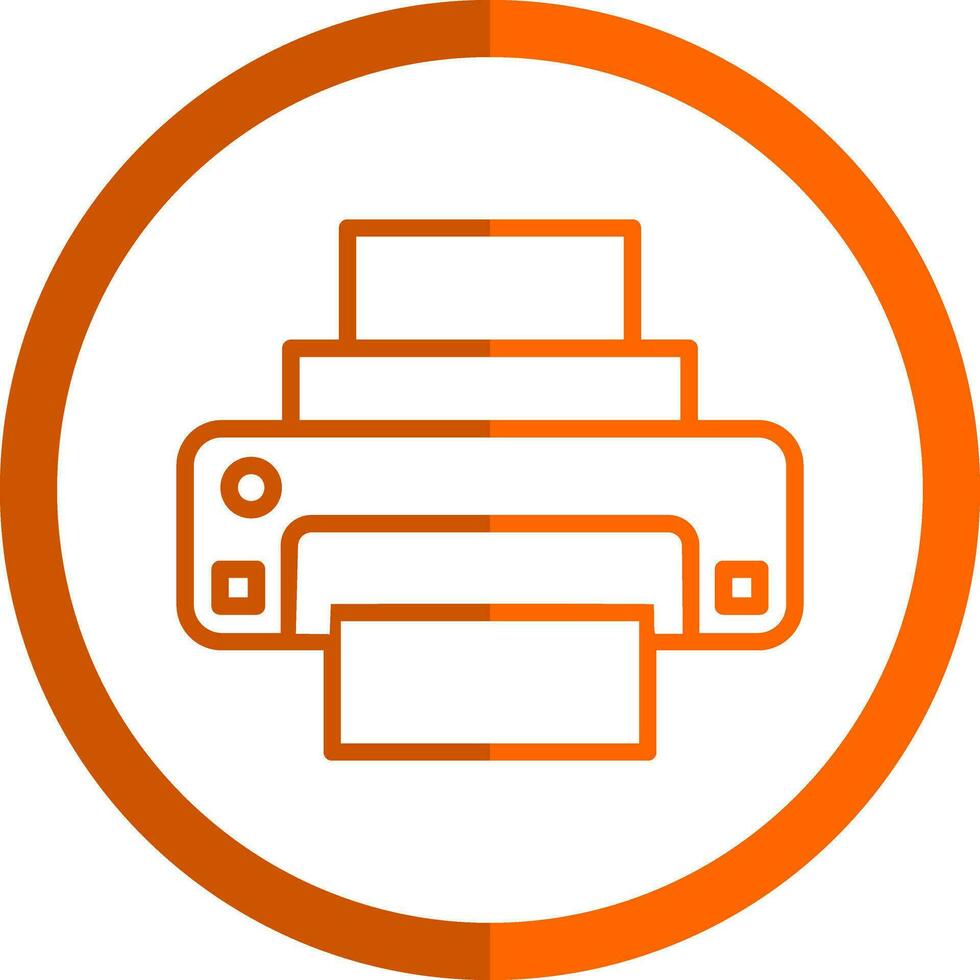 Printer Vector Icon Design