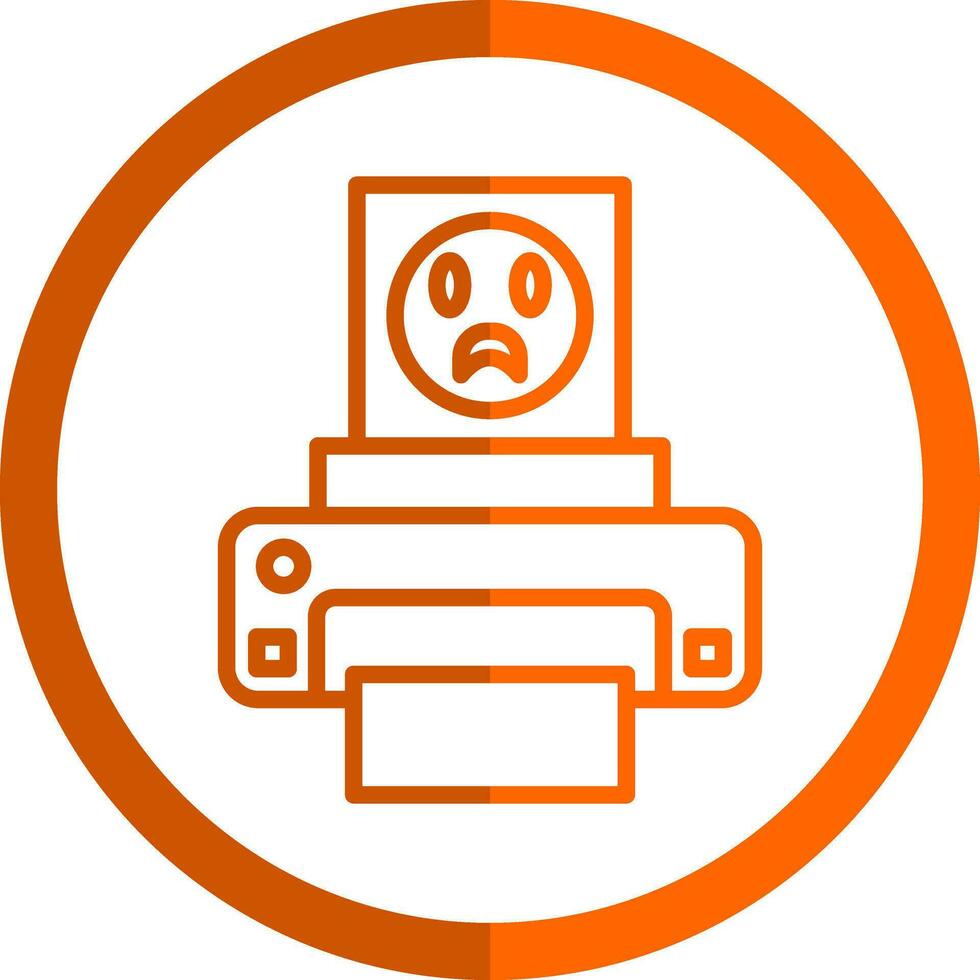 Photo print Vector Icon Design