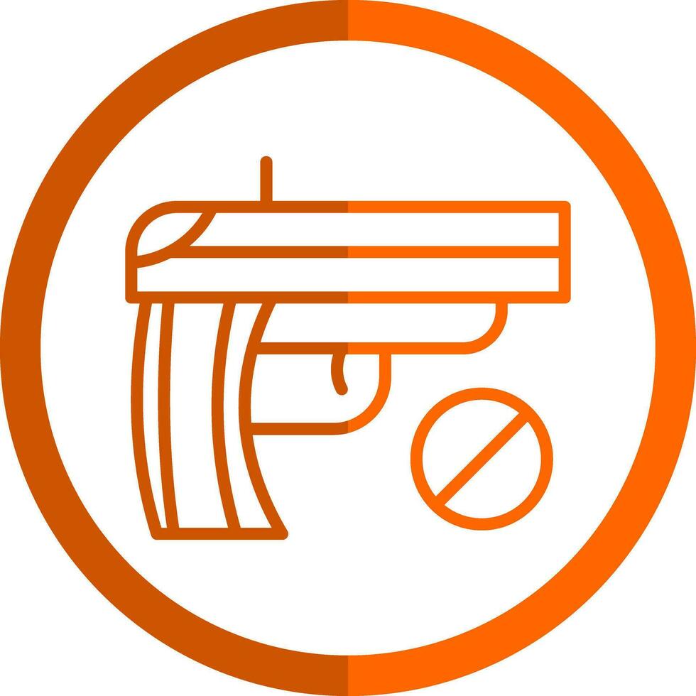 No rifle Vector Icon Design