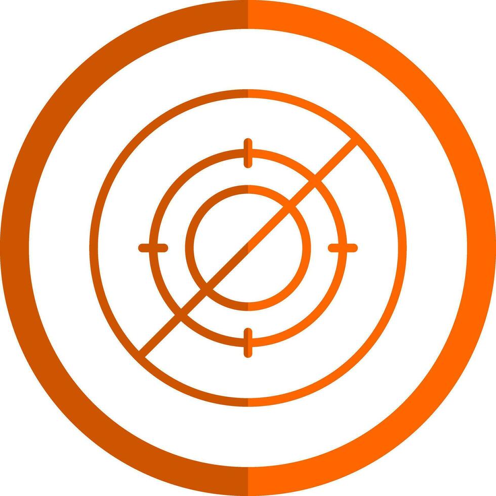 No hunt Vector Icon Design
