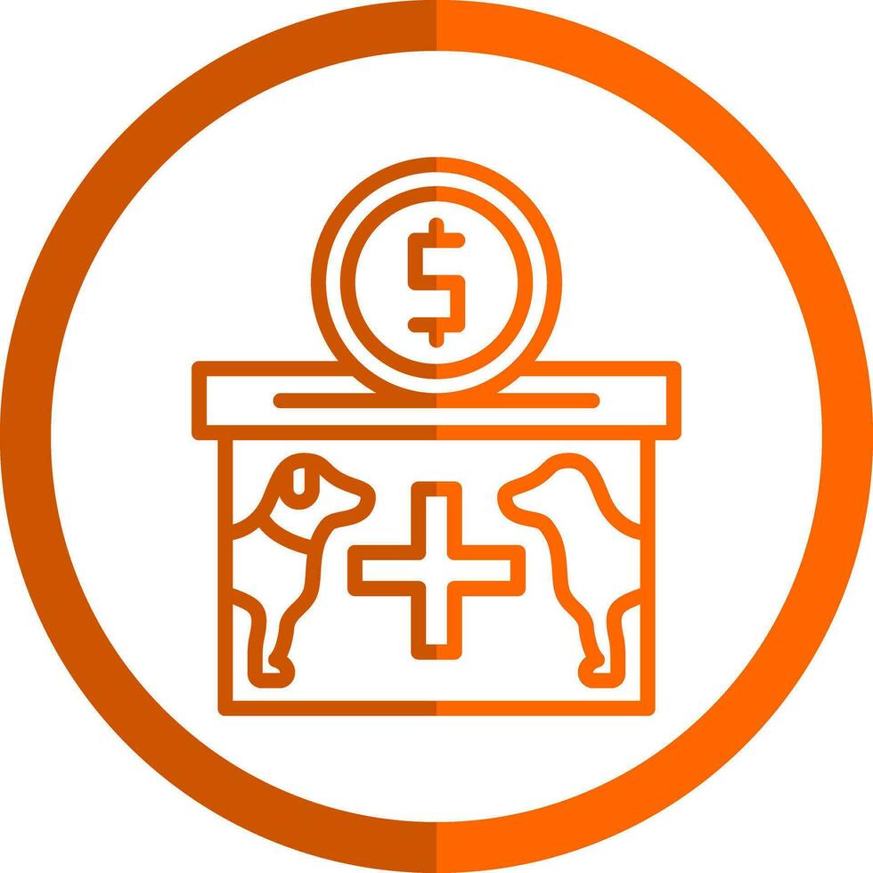 Donation Vector Icon Design