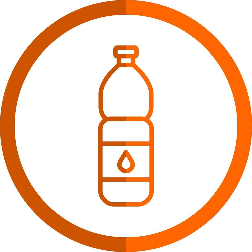 Plastic bottles Vector Icon Design