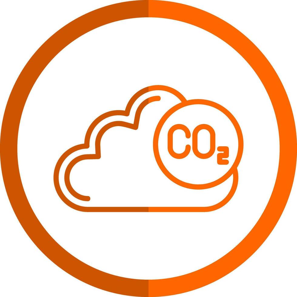 diseño de icono de vector de co2