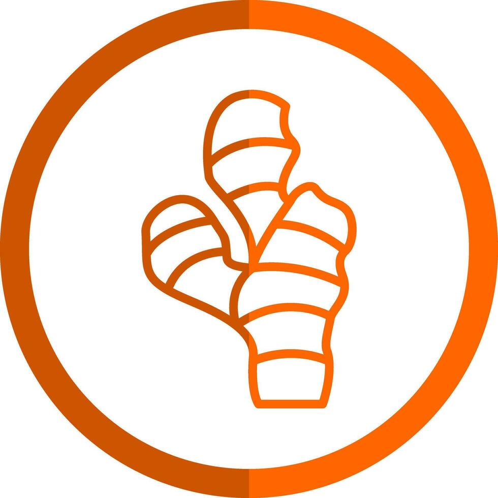 Ginger Vector Icon Design